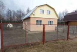 Сварной забор из сетки для дачи